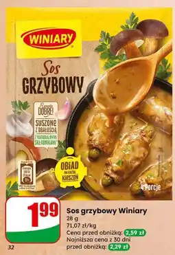 Dino Sos grzybowy Winiary oferta