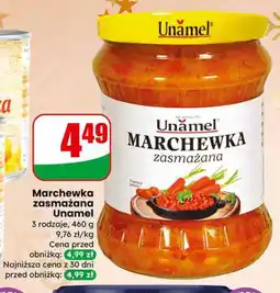 Dino Marchewka zasmażana Unamel 3 rodzaje oferta