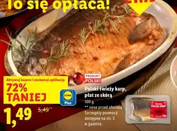 Lidl Karp Polski świeży, płat ze skórą Lidl oferta