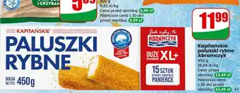 Dino Kapitańskie paluszki rybne Abramczyk oferta