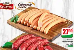 Dino Parówki Delikatesowe Agro Rydzyna oferta
