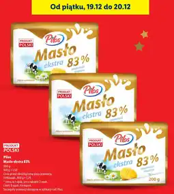 Lidl Masło Pilos ekstra 83% oferta