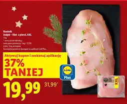 Lidl Filet z piersi indyka Rzeźnik XXL 1 kg oferta