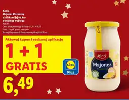 Lidl Majonez klasyczny z żółtkami jaj od kur z wolnego wybiegu Kania oferta