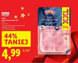 Lidl Szynka konserwowa, XXL Pikok oferta