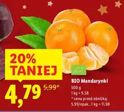 Lidl Mandarynki BIO Mandarynki Lidl oferta