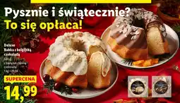 Lidl Babka Deluxe z belgijską czekoladą oferta