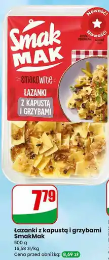 Dino Łazanki z kapustą i grzybami SmakMak oferta