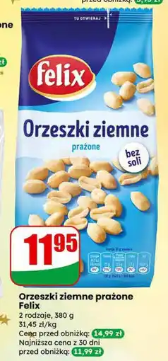 Dino Orzeszki ziemne prażone Felix 2 rodzaje oferta