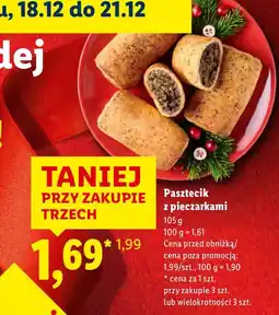 Lidl Pasztecik z pieczarkami Lidl oferta