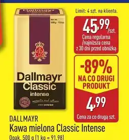 ALDI Kawa mielona Dallmayr Classic Intense oferta