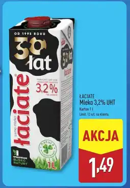 ALDI Mleko 3,2% UHT Łaciate oferta