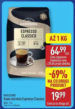 ALDI Kawa ziarnista Espresso Classico Barissimo oferta