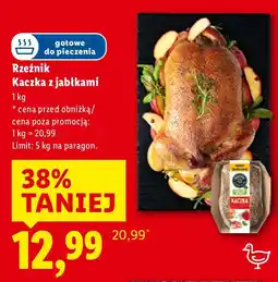 Lidl Kaczka z jabłkami Rzeźnik oferta