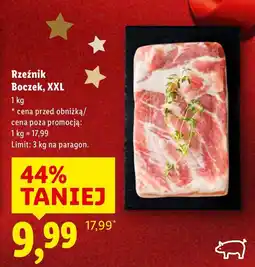 Lidl Boczek Rzeźnik Boczek, XXL oferta