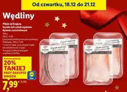 Lidl Schab Pikok od Krajana Schab wędzony dymem czereśniowym 200g oferta
