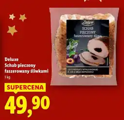 Lidl Schab pieczony faszerowany śliwką Deluxe oferta