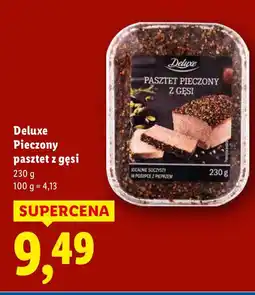 Lidl Pasztet pieczony z gęsi Deluxe oferta
