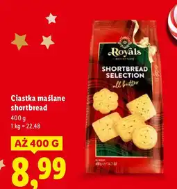 Lidl Ciastka maślane shortbread Lidl oferta