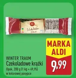 ALDI Czekoladki WINTER TRAUM Czekoladowe krążki oferta