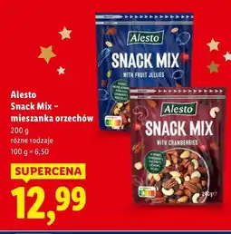 Lidl Mieszanka orzechów Alesto Snack Mix oferta