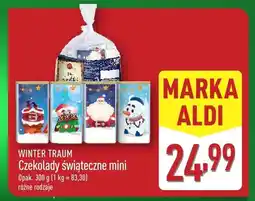 ALDI Czekolady WINTER TRAUM Czekolady świąteczne mini oferta