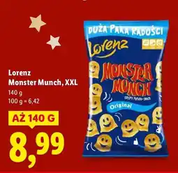 Lidl Chipsy Lorenz Monster Munch XXL oferta