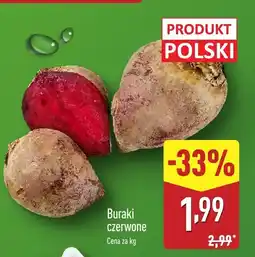 ALDI Buraki czerwone Aldi oferta
