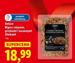 Lidl Bigos Deluxe z mięsem, grzybami i suszonymi śliwkami, 1 kg oferta