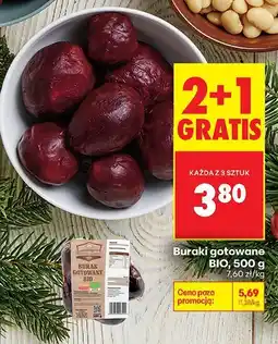 Biedronka Buraki gotowane BIO Biedronka oferta
