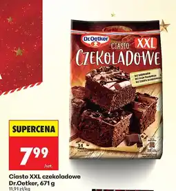 Biedronka Ciasto XXL czekoladowe Dr.Oetker oferta