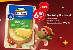 Żabka Ser żółty Hochland Gouda różne rodzaje 135g oferta