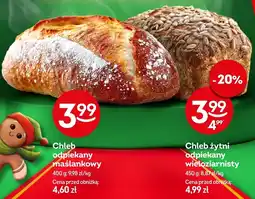 Żabka Chleb żytni odpiekany wieloziarnisty Żabka oferta