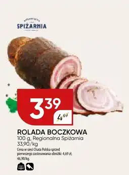 Chata Polska Rolada boczkowa Regionalna Spiżarnia oferta