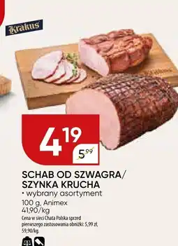 Chata Polska Schab od szwagra wybrany asortyment Animex oferta