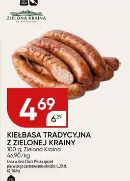 Chata Polska Kiełbasa tradycyjna z zielonej krainy Zielona Kraina oferta