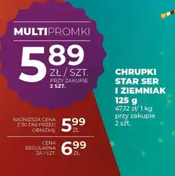 Duży Ben Chrupki Star ser z ziemniakami 125 g oferta