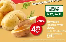 Żabka Ziemniaki jadalne myte siatka Żabka oferta