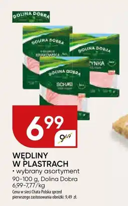 Chata Polska Wędliny w plastrach wybrany asortyment Dolina Dobra oferta