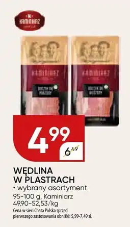 Chata Polska Wędlina w plastrach wybrany asortyment Kaminiarz oferta