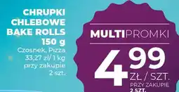Duży Ben Chrupki chlebowe Bake Rolls Czosnek 150g oferta