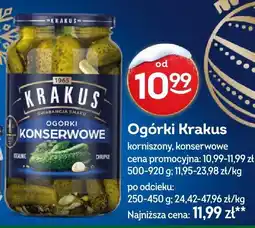 Żabka Ogórki Krakus korniszony, konserwowe oferta