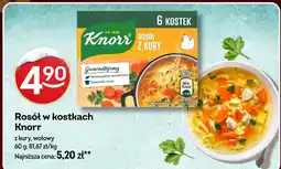Żabka Rosół w kostkach Knorr z kury, wołowy oferta