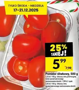 Twój Market Pomidor śliwkowy, 500 g Twój Market oferta