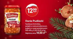 Żabka Danie Pudliszki fasolka po bretońsku, gołąbki w sosie pomidorowym, pulpety w sosie pomidorowym oferta