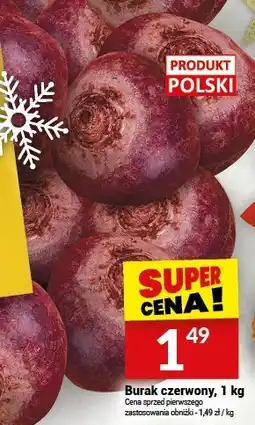 Twój Market Burak czerwony, 1 kg Twój Market oferta