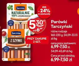 Żabka Parówki Tarczyński różne rodzaje oferta