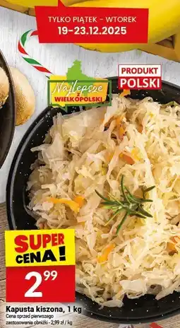Twój Market Kapusta kiszona, 1 kg Twój Market oferta