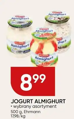 Chata Polska Jogurt Almighurt, wybrany asortyment Ehrmann oferta