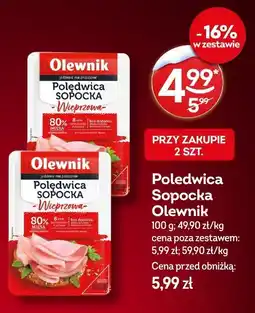 Żabka Polędwica Sopocka Wieprzowa Olewnik oferta